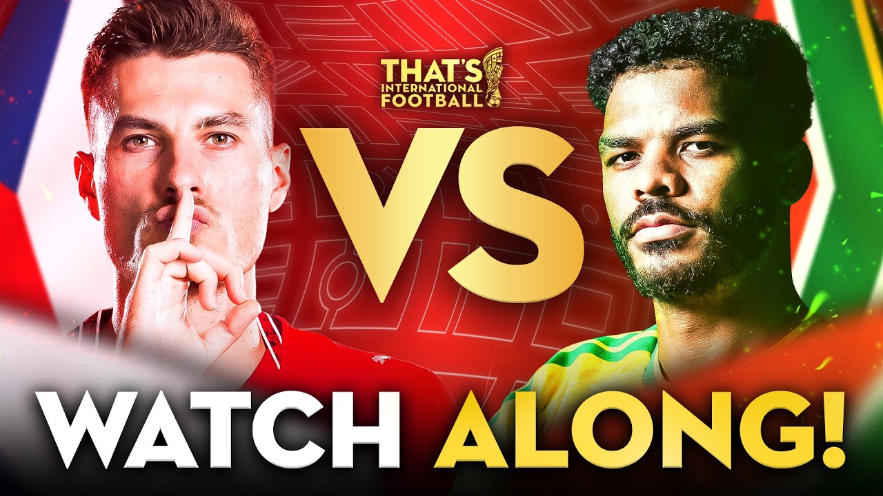 CZECHIA vs SOUTH AFRICA | FIFA WORLD CUP 2026 Watchalong!