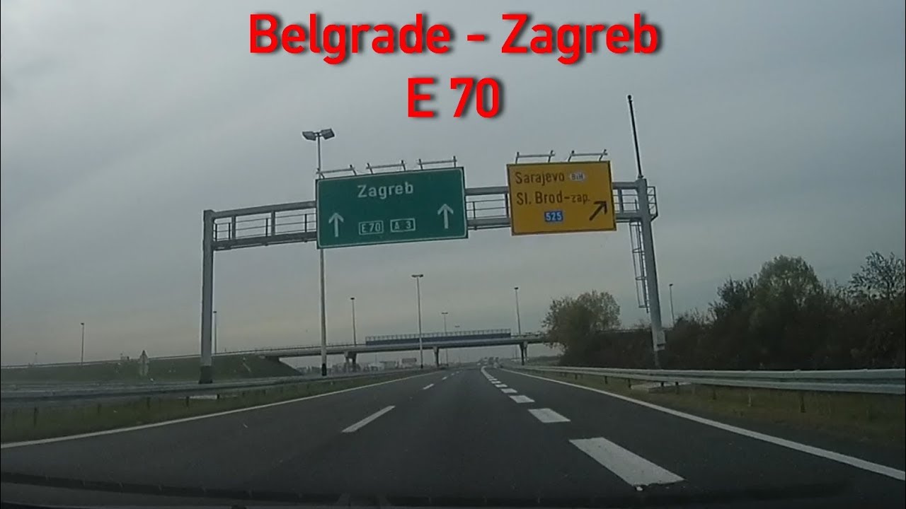 A3/E70 Belgrade - Zagreb 2x Speed