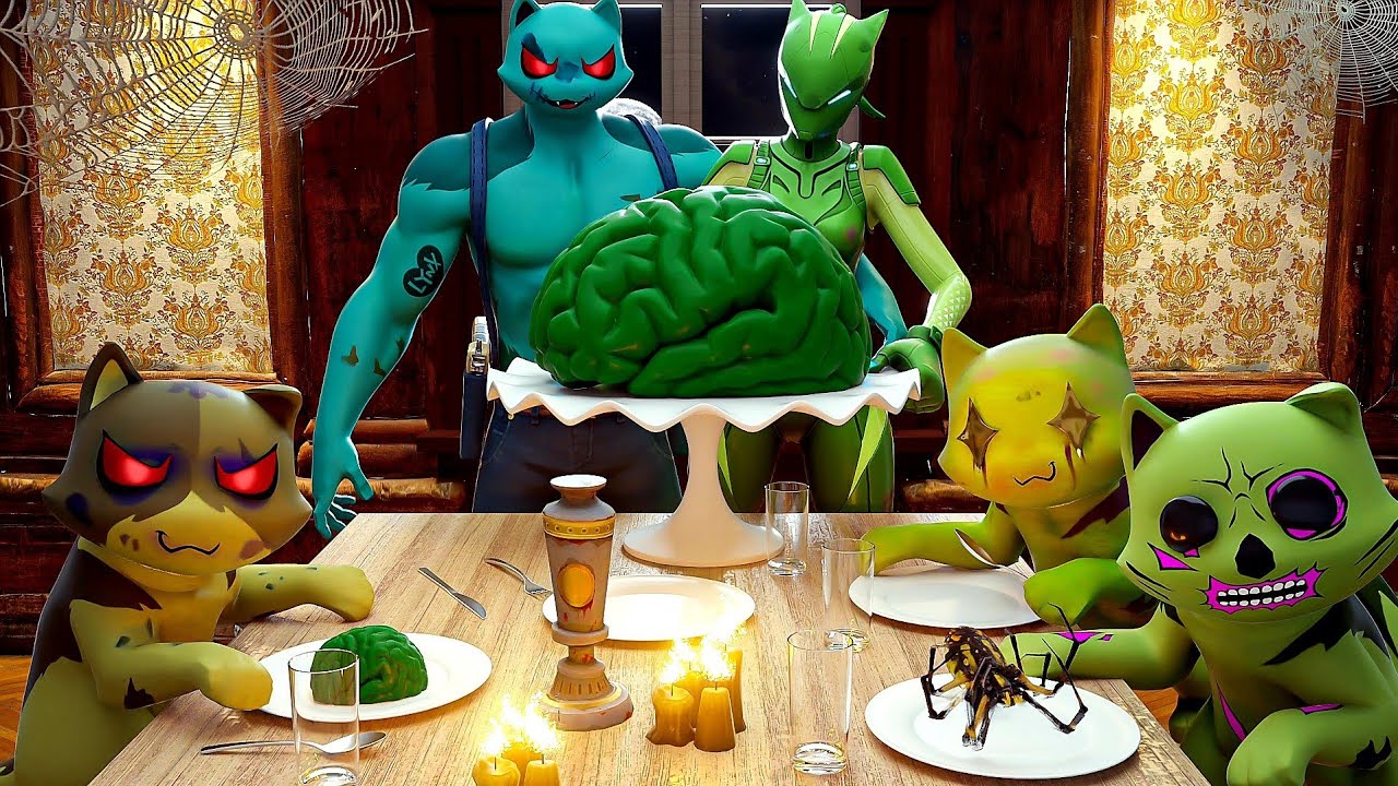KIT'S ZOMBIE FAMILY...... ( Fortnite )