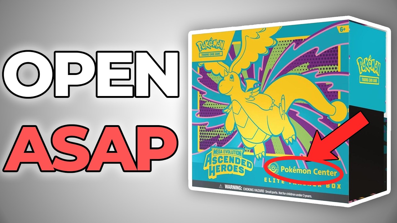 I Opened a Pokémon Center Ascended Heroes ETB… Should I Have Kept It Sealed?