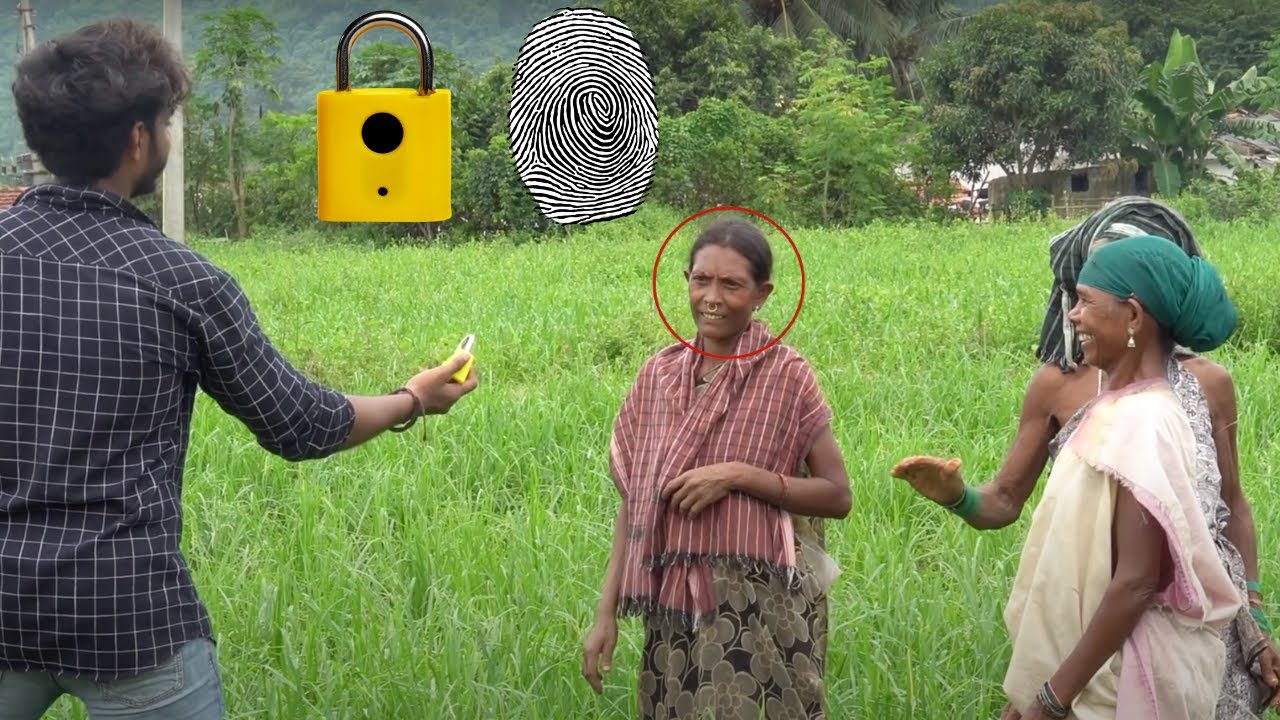 surprising villagers with a fingerprint lock
