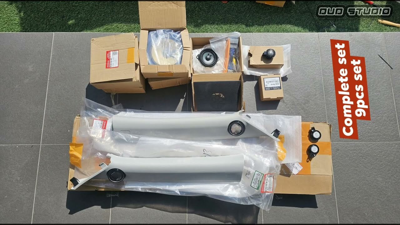NEW HRV INSTALL BOSE SPEAKER + YELLOW HONDA SPEAKER