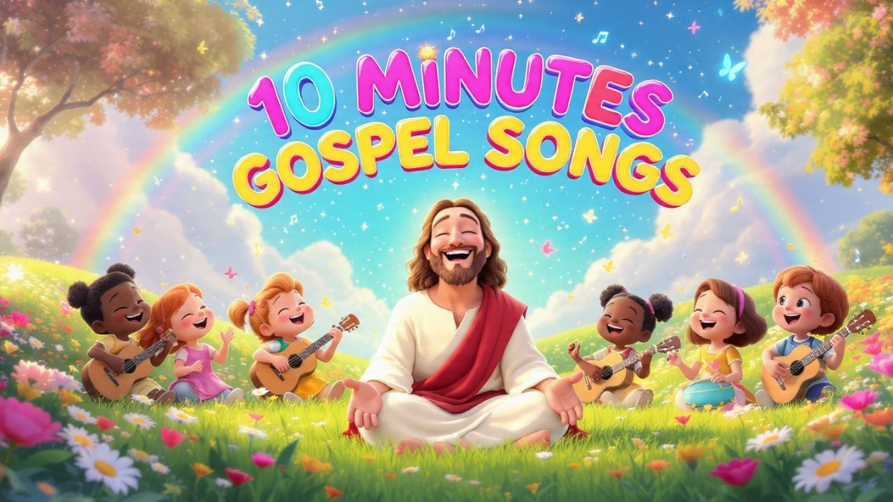 10 Minutes of Christian Songs For Toddlers | Bible Songs | Jesus Loves Me |Christian Music