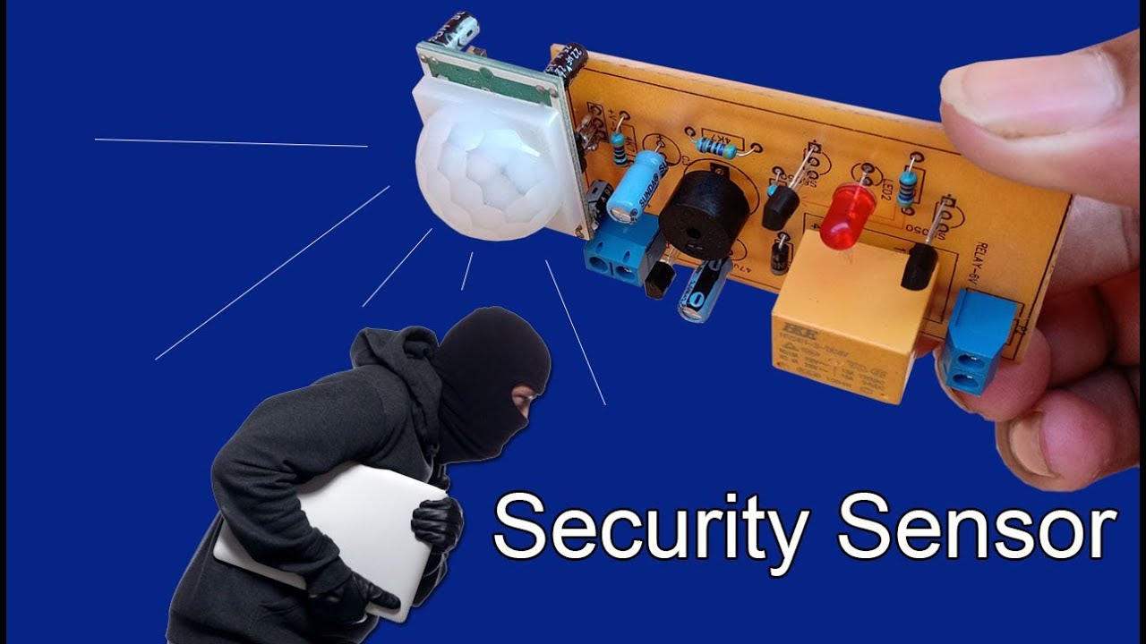 Installing Passive Infrared Sensor using for home security