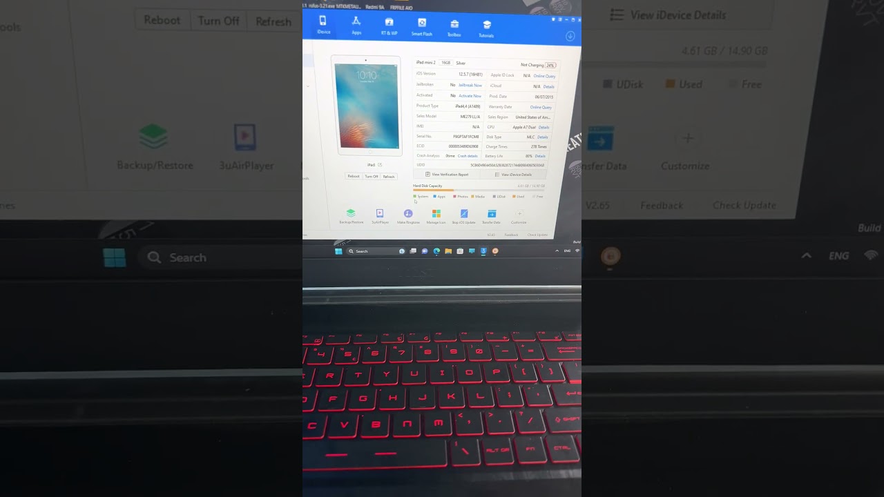 iPad mini 2 bypass with jailbreak