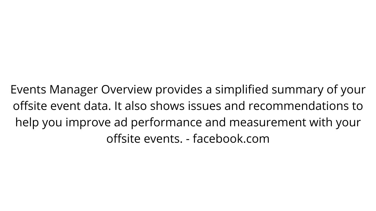 Business Suite Events Manager #meta #businesssuite