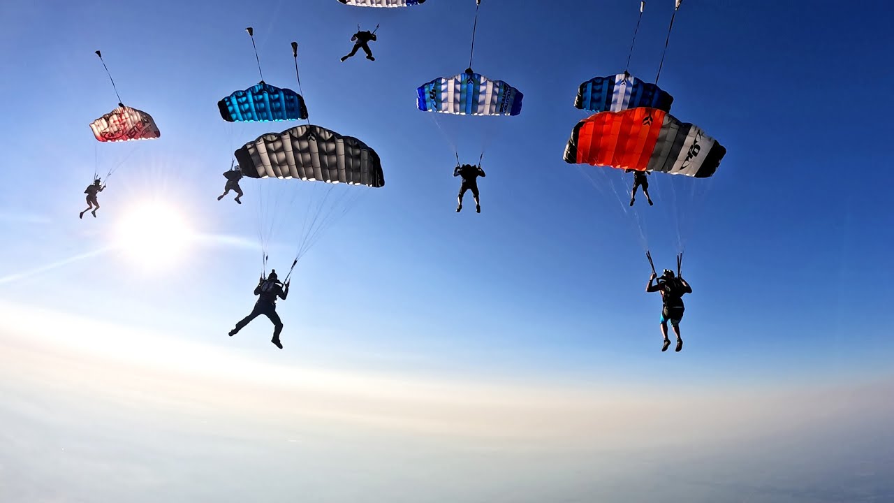 2023 Skydive Chicago 1st Momentum Flock and Flow