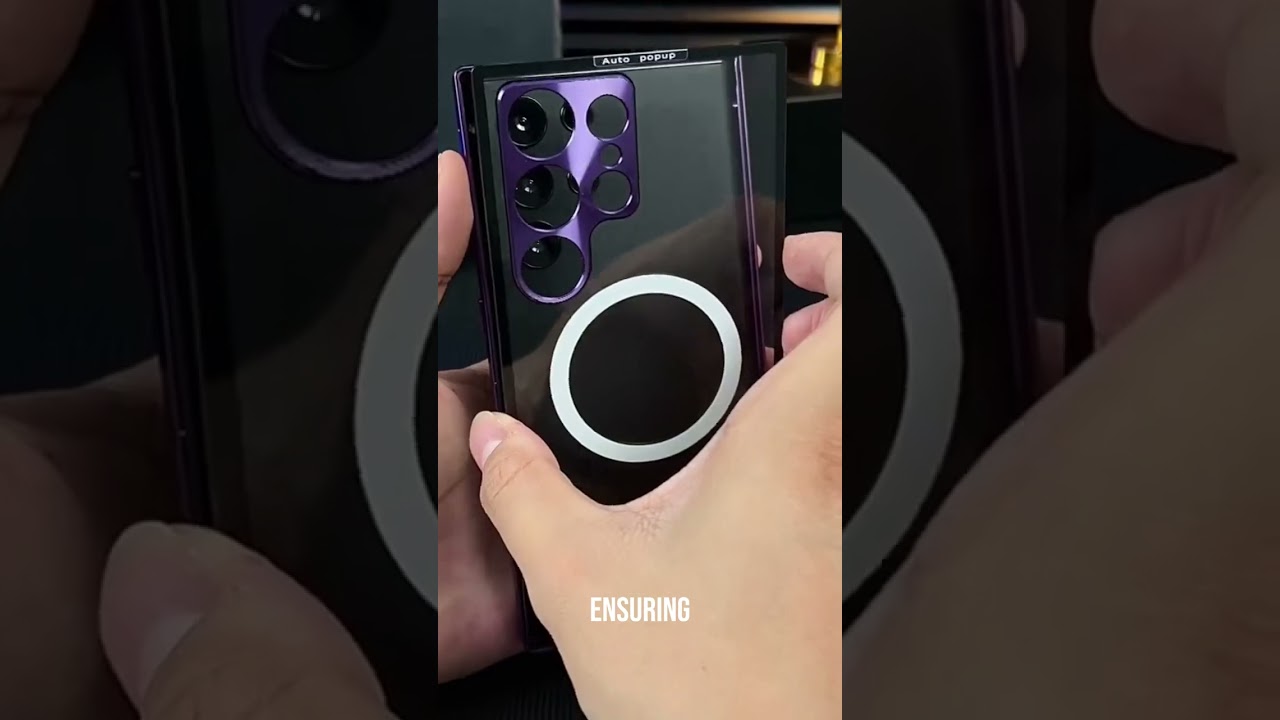 Samsung - Aluminium Frame Magnetic Case | Rapid Charge