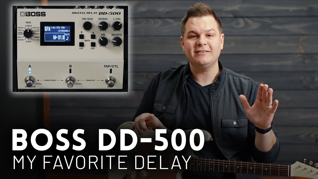 BOSS DD-500 — моя любимая педаль задержки // DD-500 Delay Pack (25 настроенных задержек)