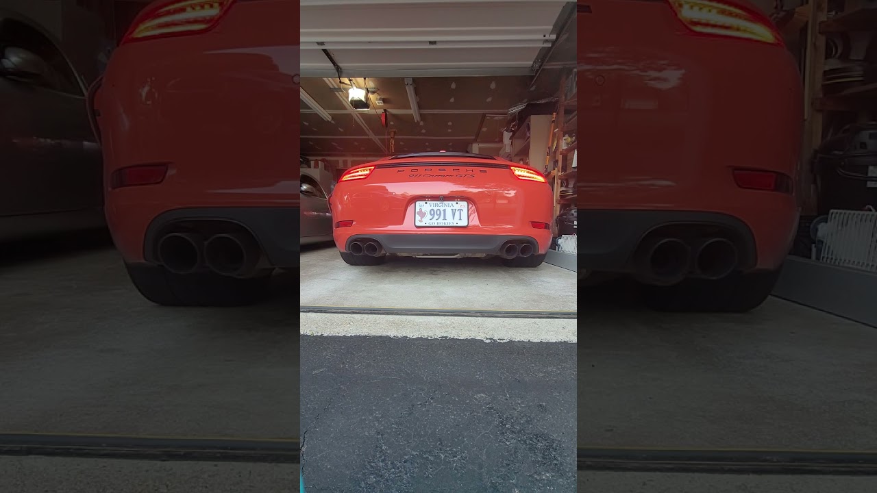 2016 991.1 Carrera GTS - Cold Start PSE ON