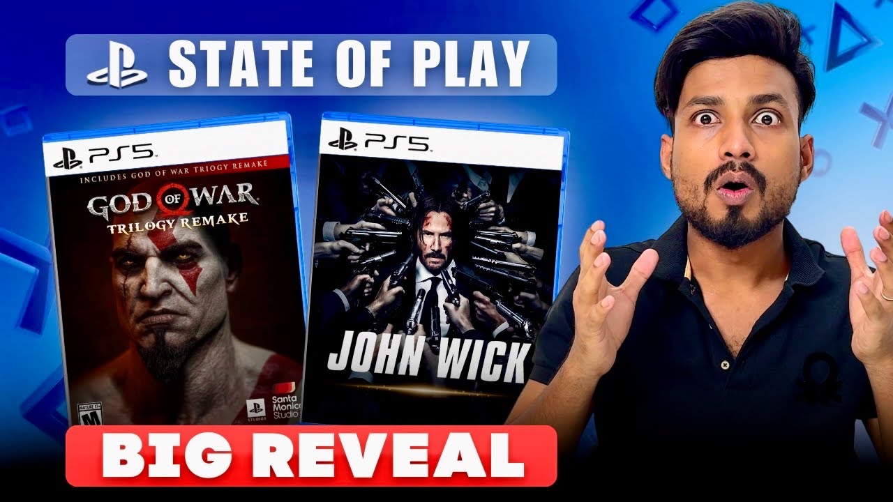 God of War Trilogy Remake & John Wick Game - PlayStation State of Play Big Announcement