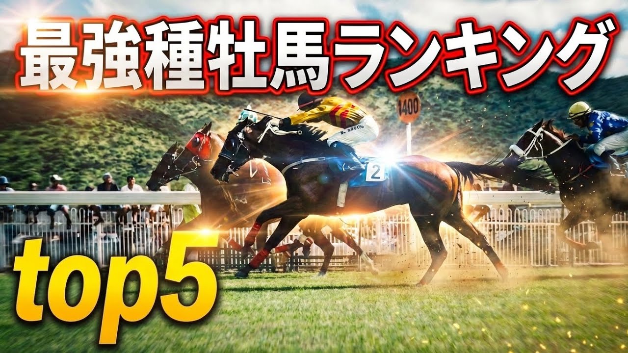 【独自集計】最強種牡馬ランキングTOP5！産駒のスピード能力が最も高いのは？（2010~2025年版）