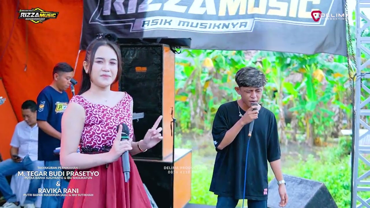 CINDY & BAGUS - DAWAI ASMARA " RIZZA MUSIC " WEDDING TEGAR & VIKA live TERMULUS