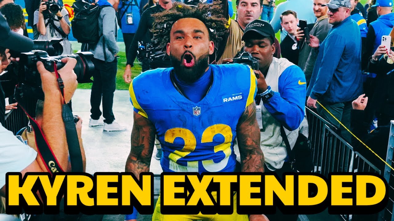 Rams EXTEND Kyren Williams to 3-YEAR DEAL