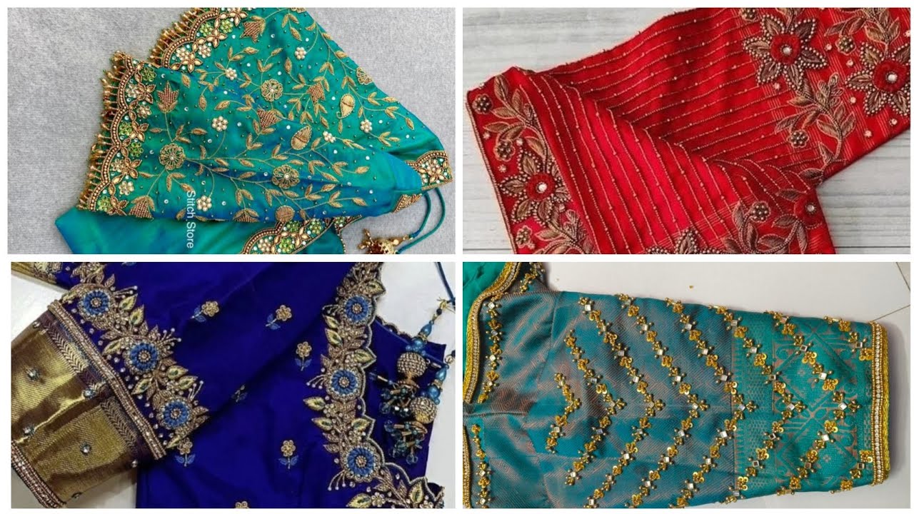 Aari Work Readymade Blouses😍 | Cheapest Price | Madurai Saravana Stores | part 3 