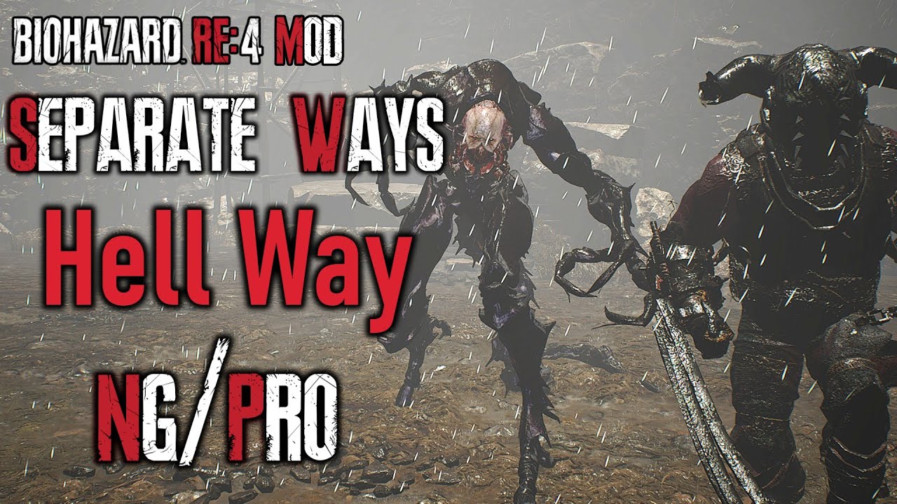 戦闘激ムズ！超有名作者様の新作modに挑戦！No,4【Resident Evil4 Remake Hell Way mod Ver,1.2.2】