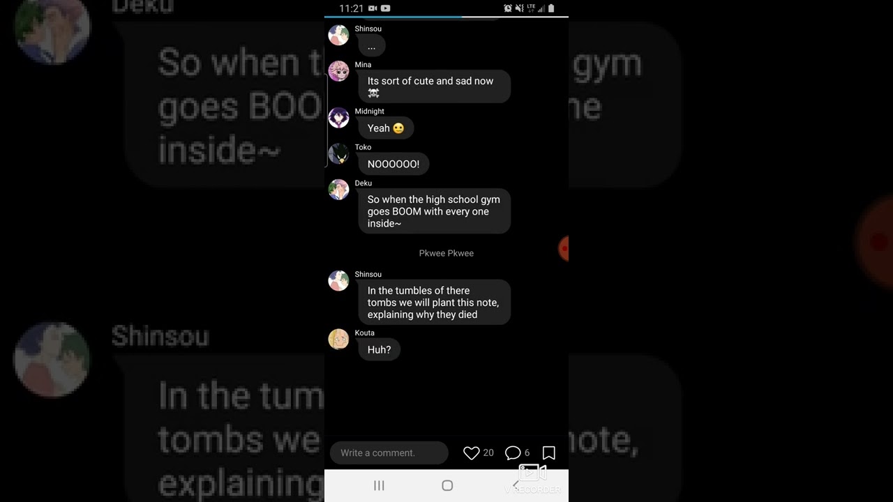 BNHA Lyric Prank: Meant to be yours (ShinDeku)