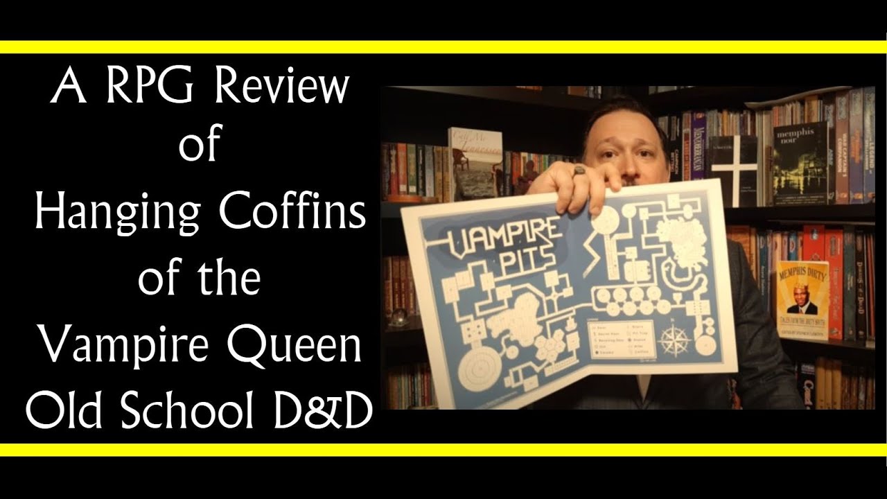 Hanging Coffins of the Vampire Queen from OD&D (RPG Review)