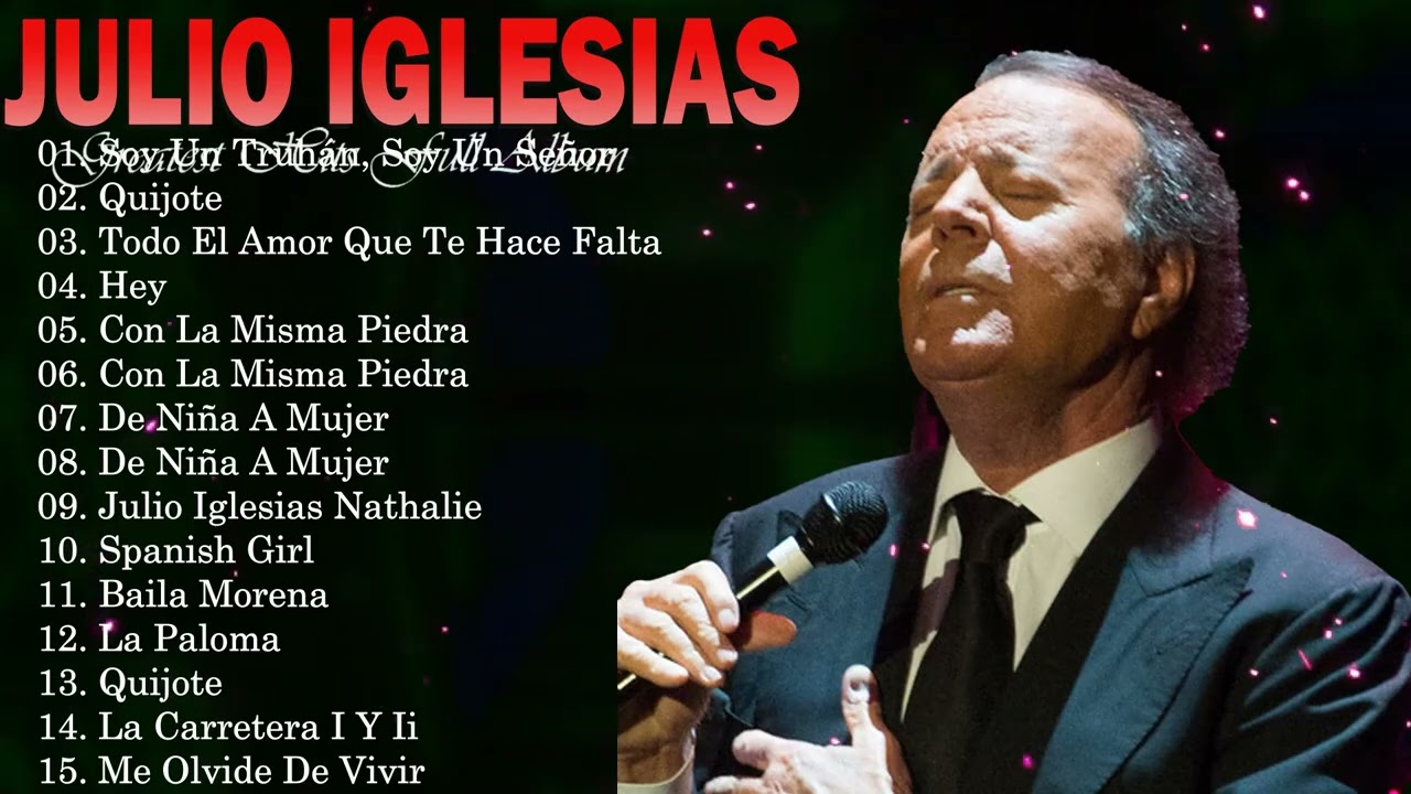 Julio Iglesias Especial 2026 Canciones para Recordar y Amar al Ícono de la Balada Mundial