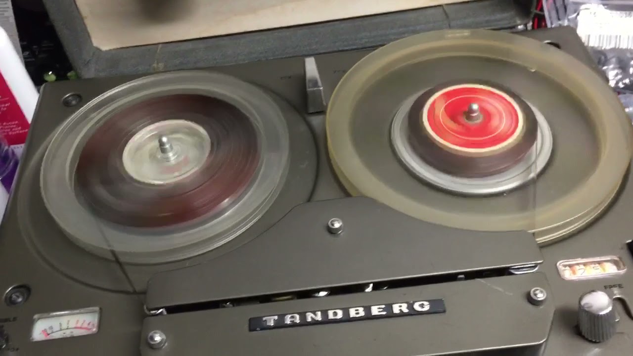 My Tandberg Series 15 (1968-1971) 4 track Reel to Reel Tape Recorder.