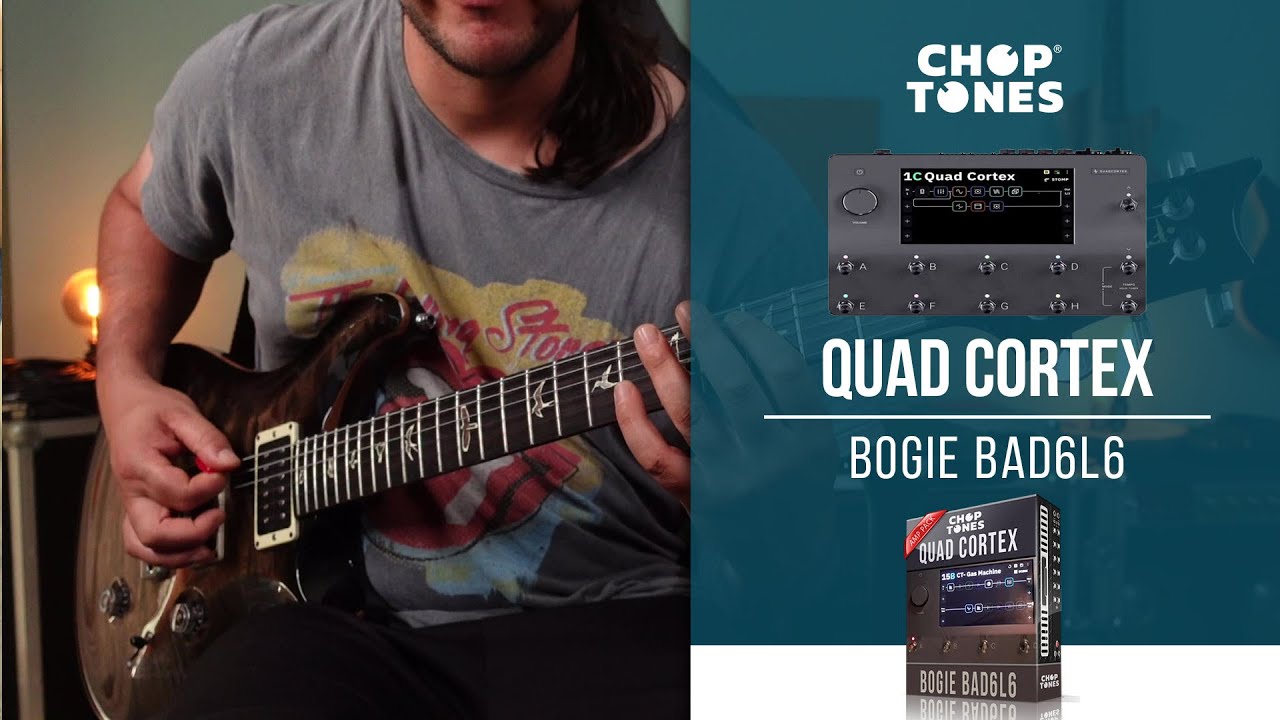 Neural DSP Quad Cortex | Bogie Bad6L6 | Playthrough (Mesa Boogie Badlander 6L6)