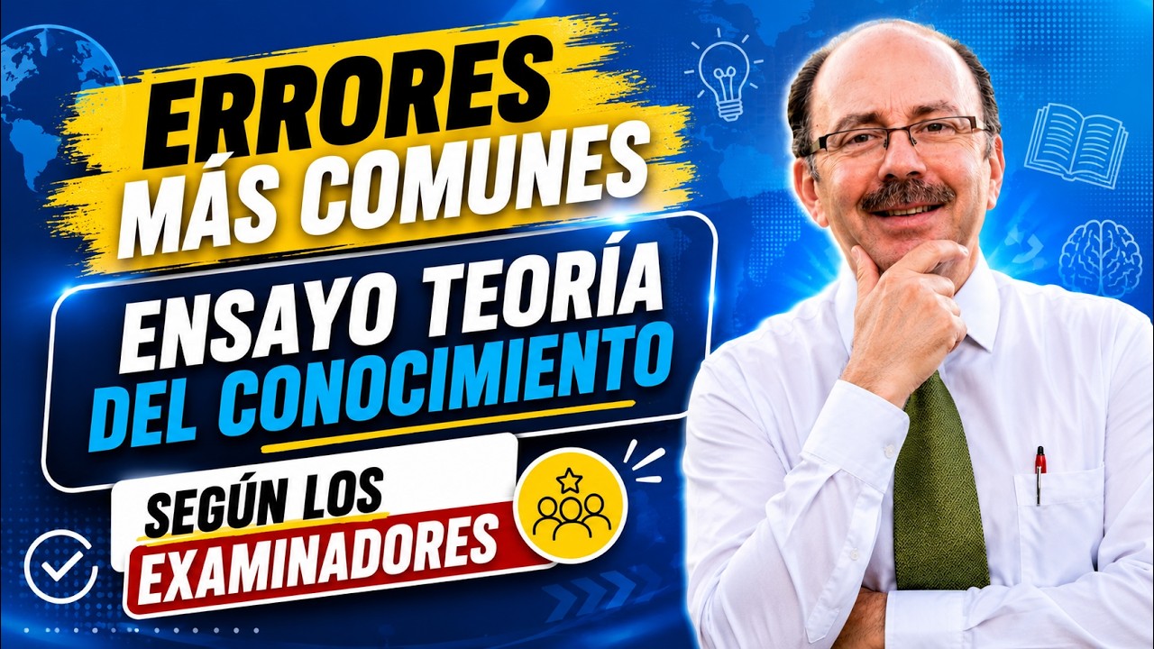 Errores más comunes ensayo TdC según los examinadores