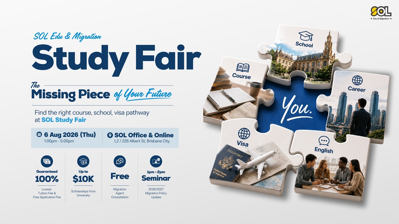 August Study Fair 2026 | Australia Migration Policy Update Seminar