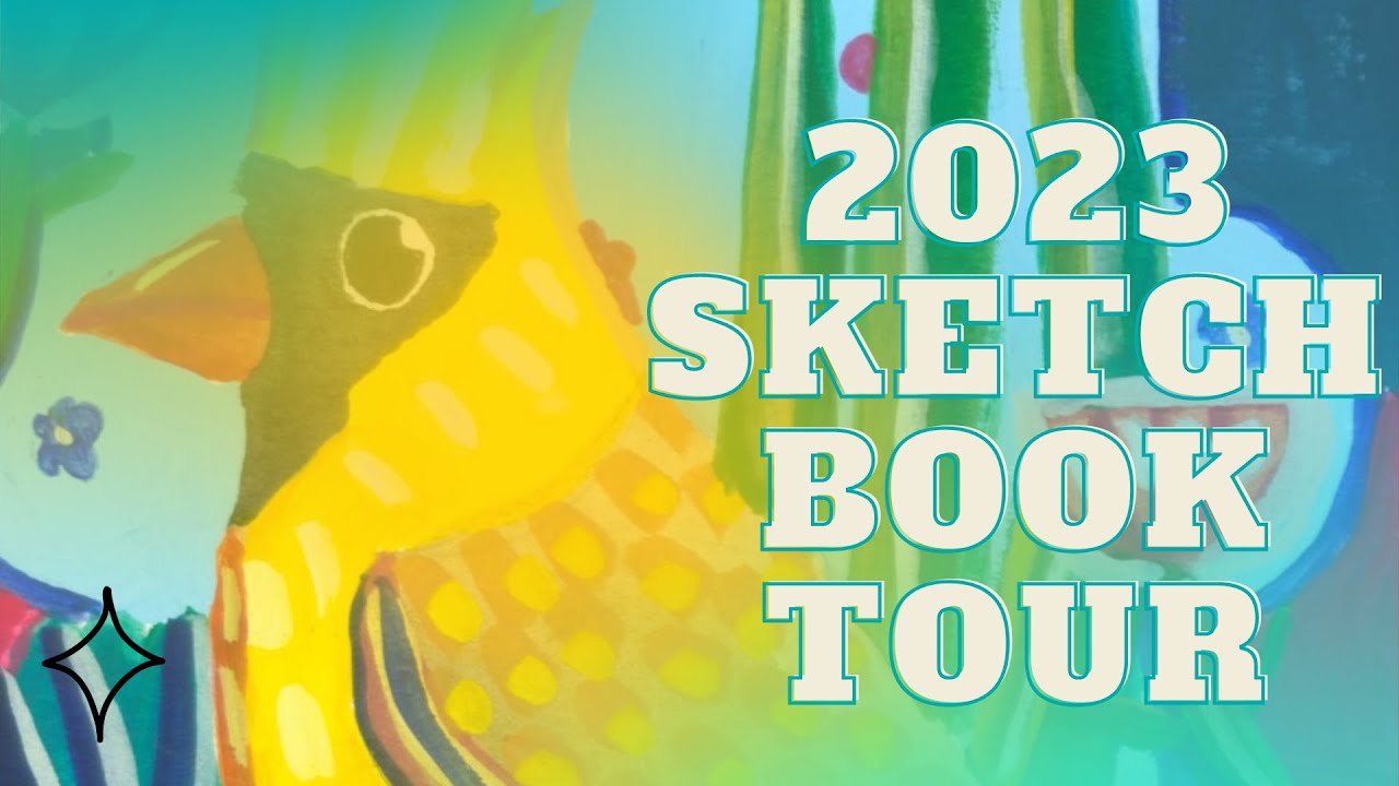 2023 Sketchbook Tour With Adrienne Price Art