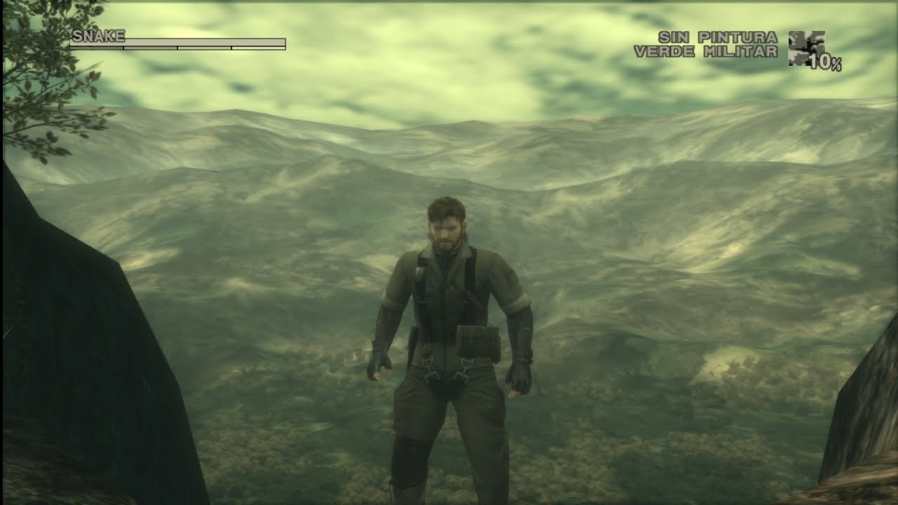 Caminando En MGS3 SNAKE EATER HD EDITION ( Jungla y Pantano ) No Commentary 