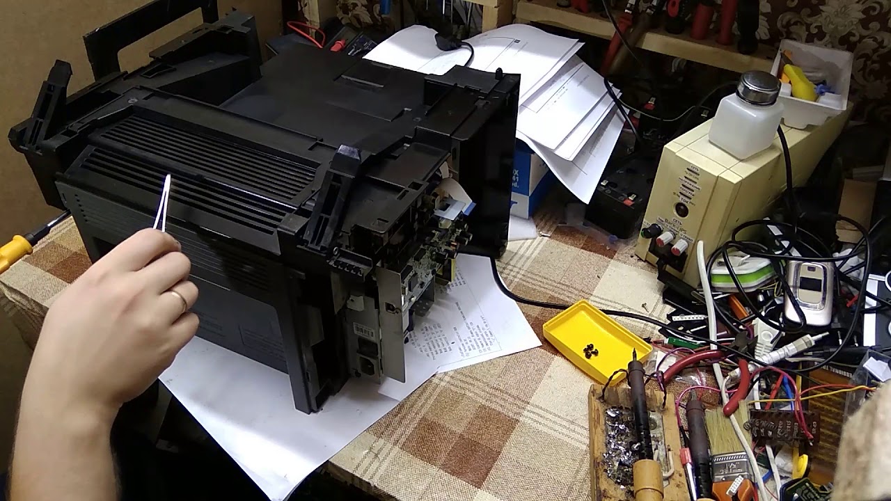 Canon mf 4410 часть первая разборка