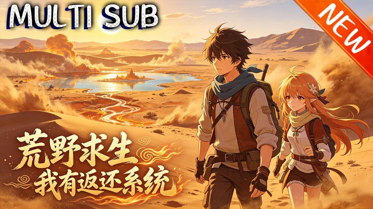 💥【新番上线】《荒野求生我有返还系统》蓝星资源枯竭，求生直播定国运！龙国派外卖哥、兵王等出战，还有大学生秦风，物资万倍返还！#逆袭 #斗破动漫 #战斗 #动漫