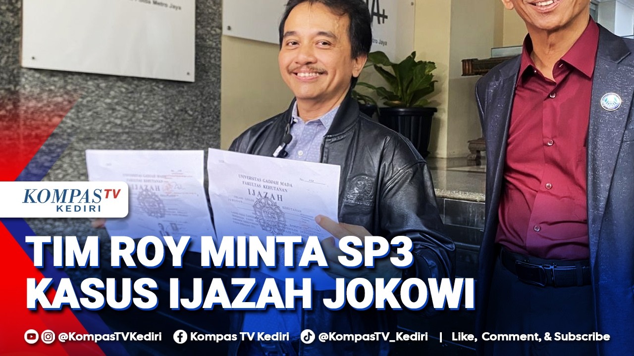Tim Roy Suryo Minta SP3 dalam Kasus Ijazah Jokowi