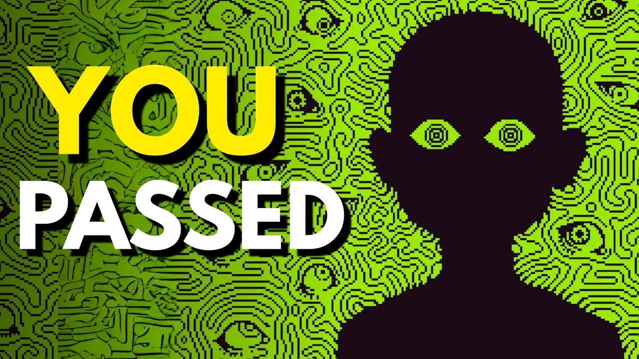 Вы видите это, потому что вы ПРОШЛИ ПОСЛЕДНИЙ ТЕСТ