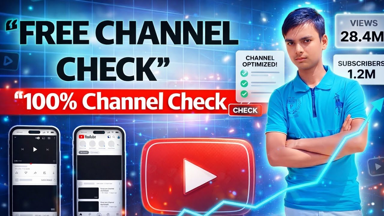 YouTube live channel checking bhai Abhishek tron ✅