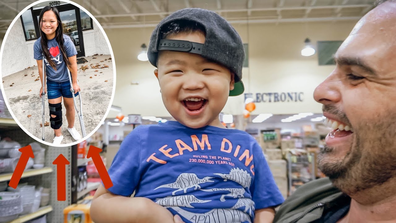 Asian Market Haul + Penelope's Accident