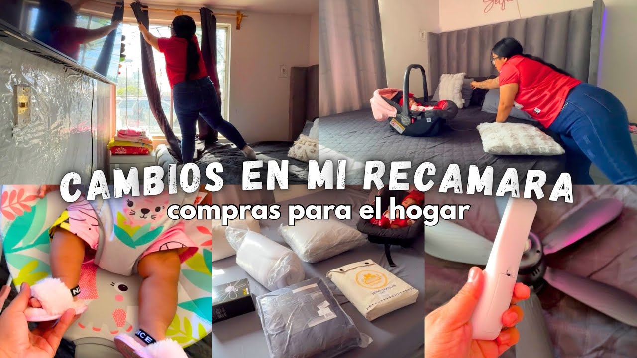 Mejorando mi recamara con poco presupuesto ✅ cambios en mi cuarto ✨ vlog de mi dia 