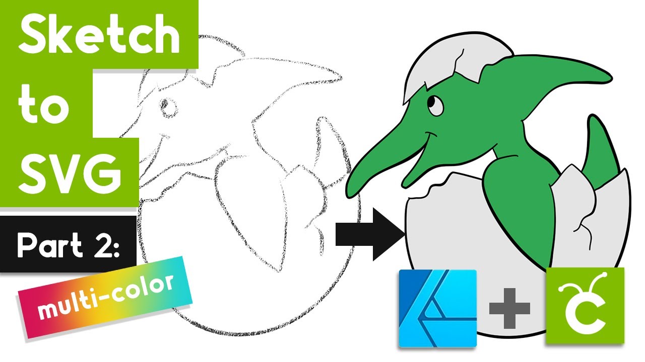Create a Multi-Color SVG in Affinity Designer on iPad for Cricut