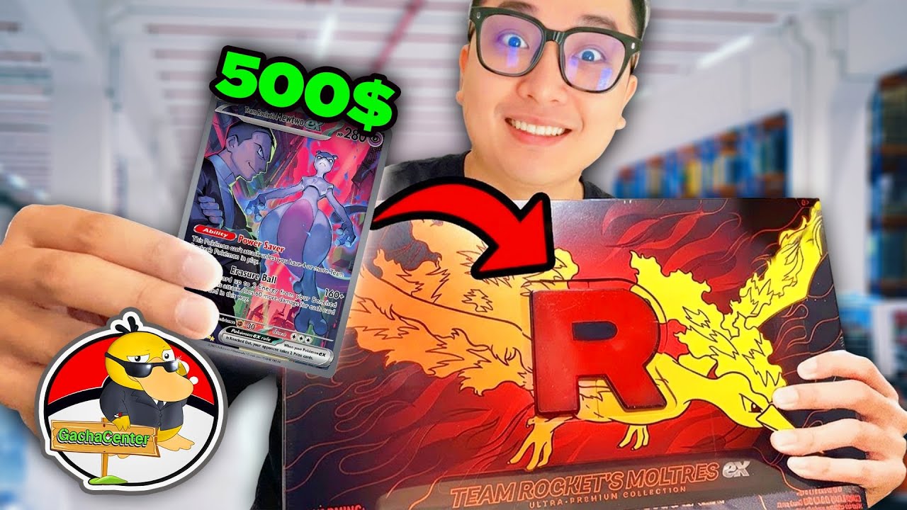 🔥🔥🔥TIẾP TỤC THỬ VẬN MAY VỚI  Team Rocket's Moltres ex Ultra-Premium Collection🔥🔥🔥