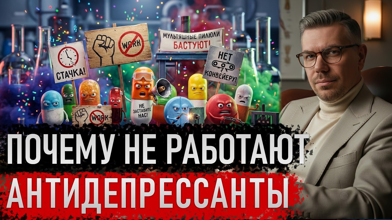 ПОЧЕМУ НЕ РАБОТАЮТ АНТИДЕПРЕССАНТЫ