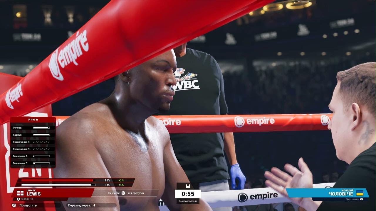 Undisputed Бій з корішом Sponsorezo