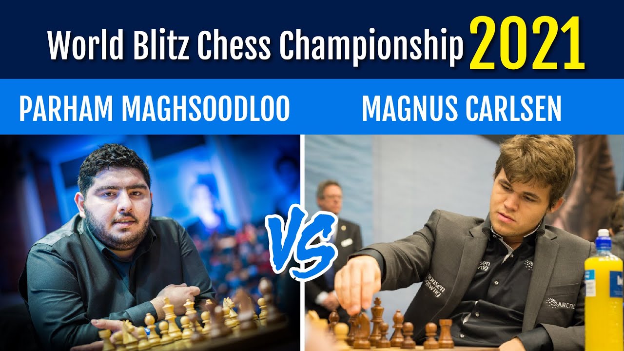 TOP CHESS | Magnus Carlsen & Parham Maghsoodloo | World Blitz Chess Championship 2021