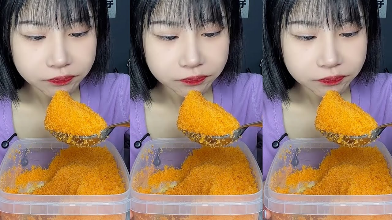 ASMR TOBIKO EGGS | FLYING FISH ROE | EXTREME EATING SOUND