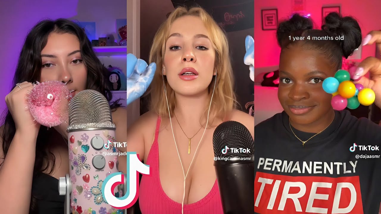 ASMR  | TIKTOK Compilation| Part 16 | ASMR for deep sleep
