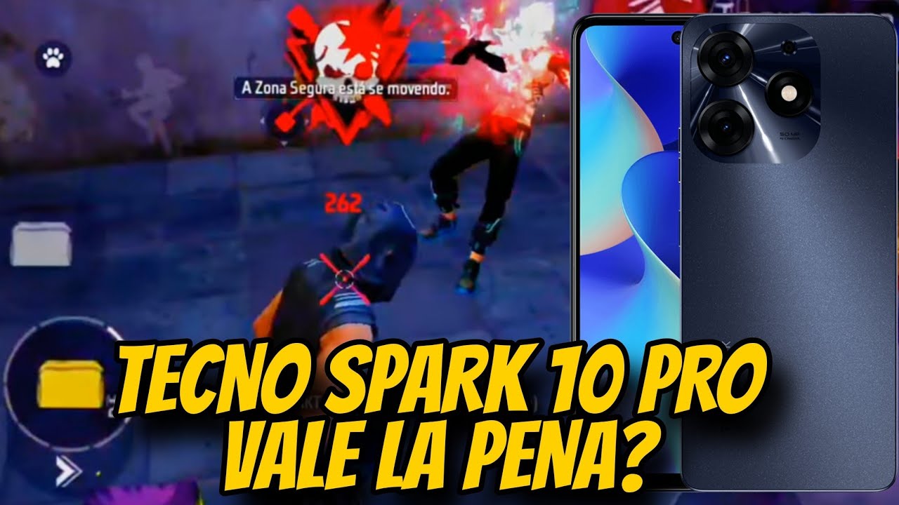 ASI CORRE FREE FIRE EN EL TECNO SPARK 10 PRO ¿VALE LA PENA COMPRARLO?