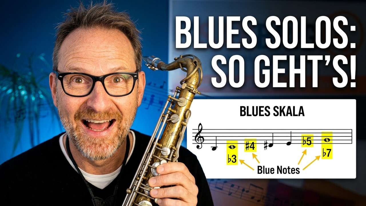 Wie improvisiert man mit der BLUES Tonleiter ?