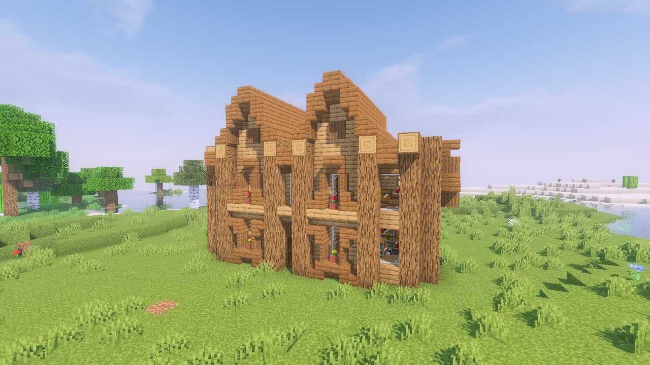 Wooden house tutorial