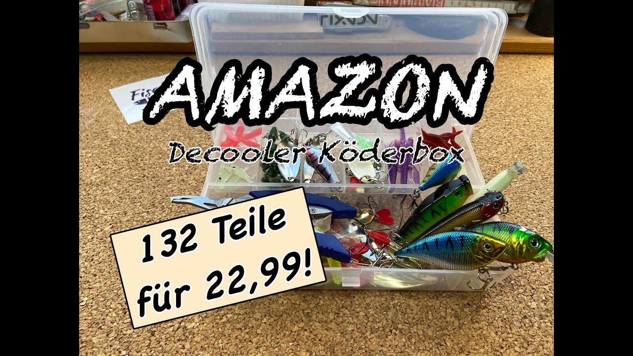 Fisch verliebt - AMAZON Decooler K&ouml;derbox! 132 K&ouml;der f&uuml;r 22,99&euro; im Unboxing!^