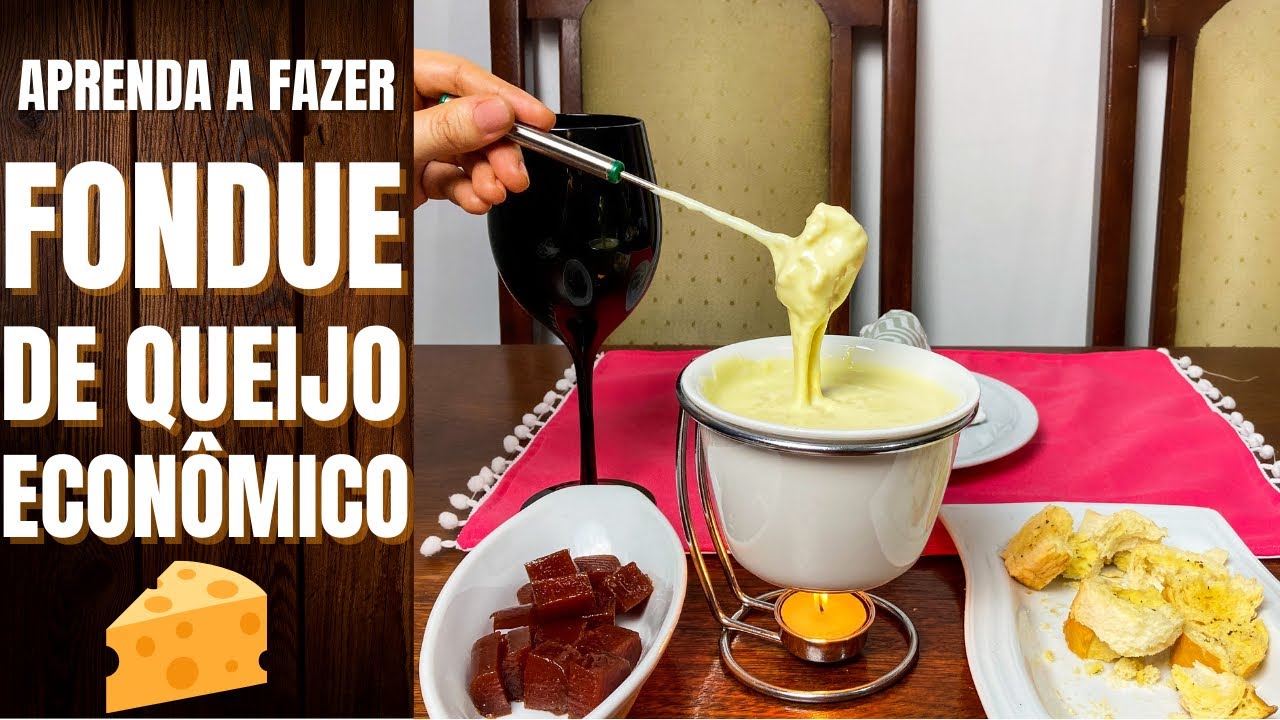 FONDUE DE QUEIJO, COMO FAZER? | SIMPLES, BARATO E FACIL