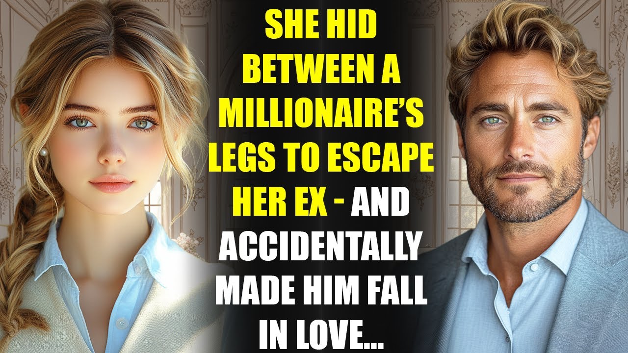 She Hid Between a MILLIONAIRE’S Legs to Escape Her Ex - And Accidentally Made Him Fall in Love...