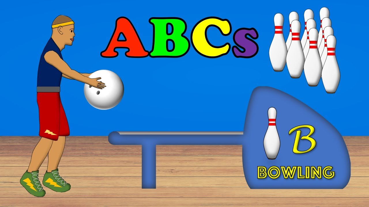 Bowling Balls - ABC Alphabet Song for Kids